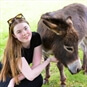 Girl with Donkey